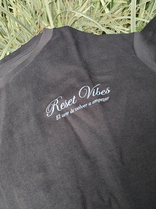 CAMISETA SEMI OVERSIZED MASCULINA RV NEGRA