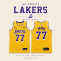 JERSEY NBA ANGELES LAKERS DONCIC 77
