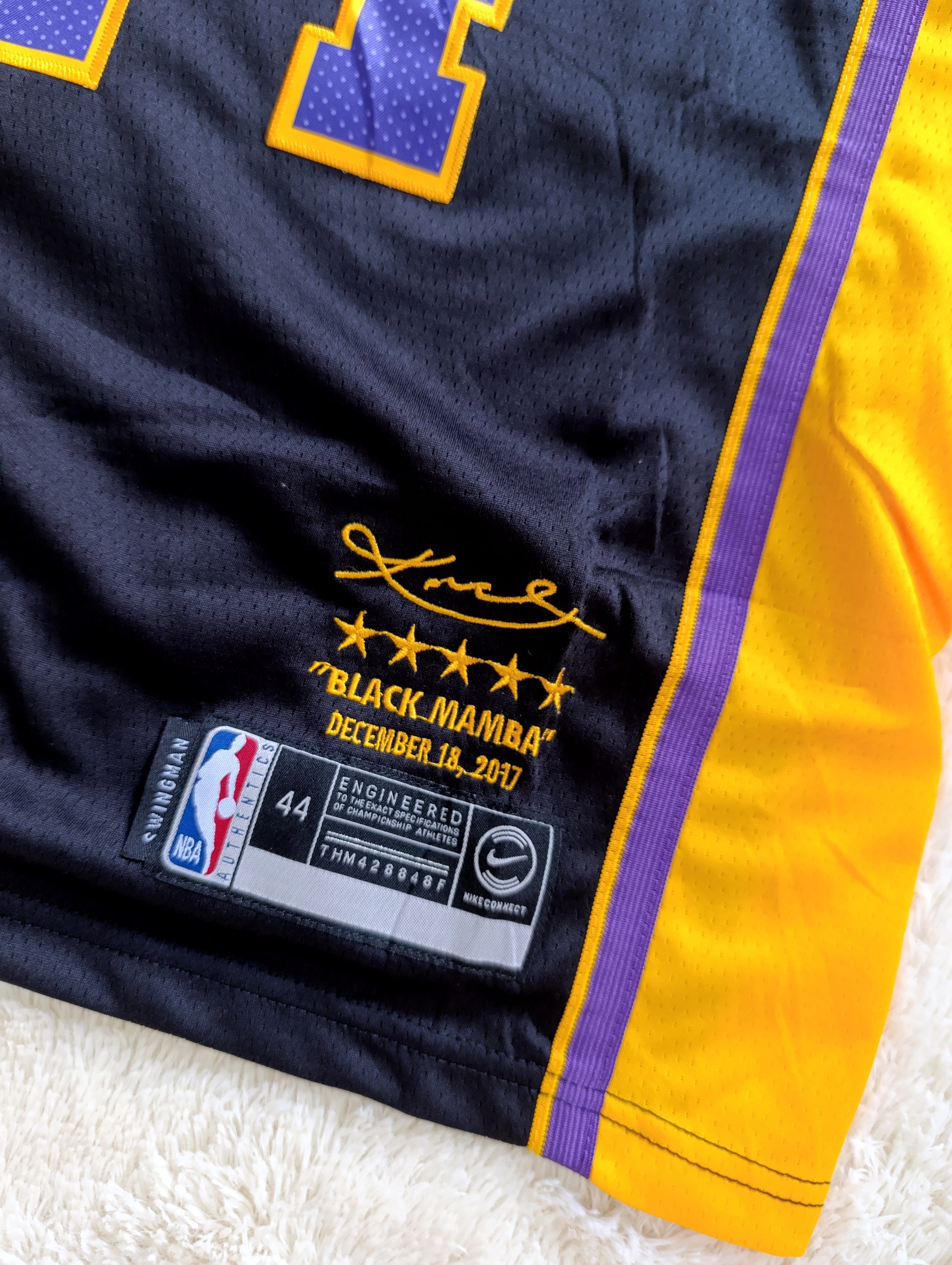 JERSEY NBA ANGELES LAKERS