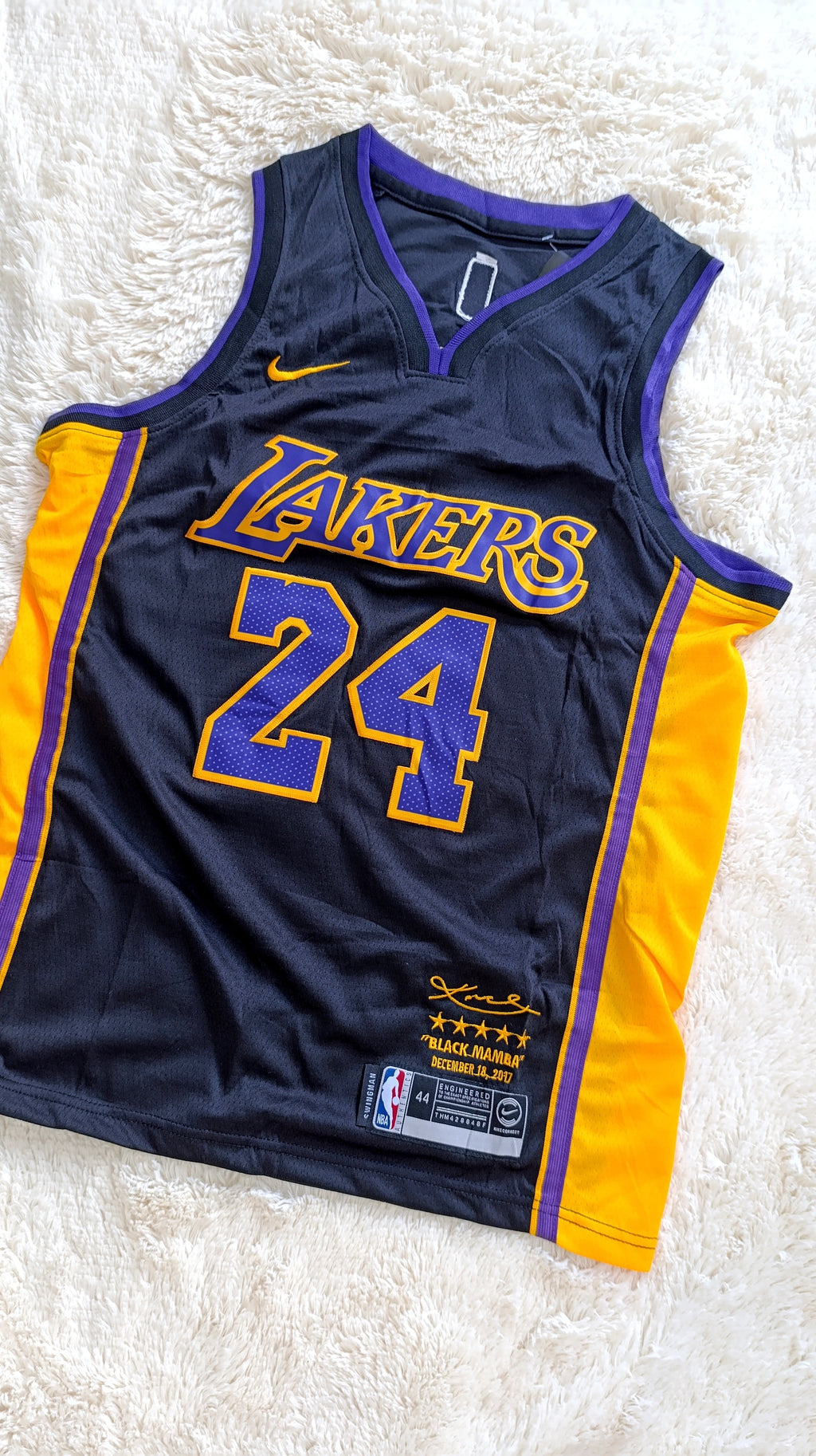 JERSEY NBA ANGELES LAKERS