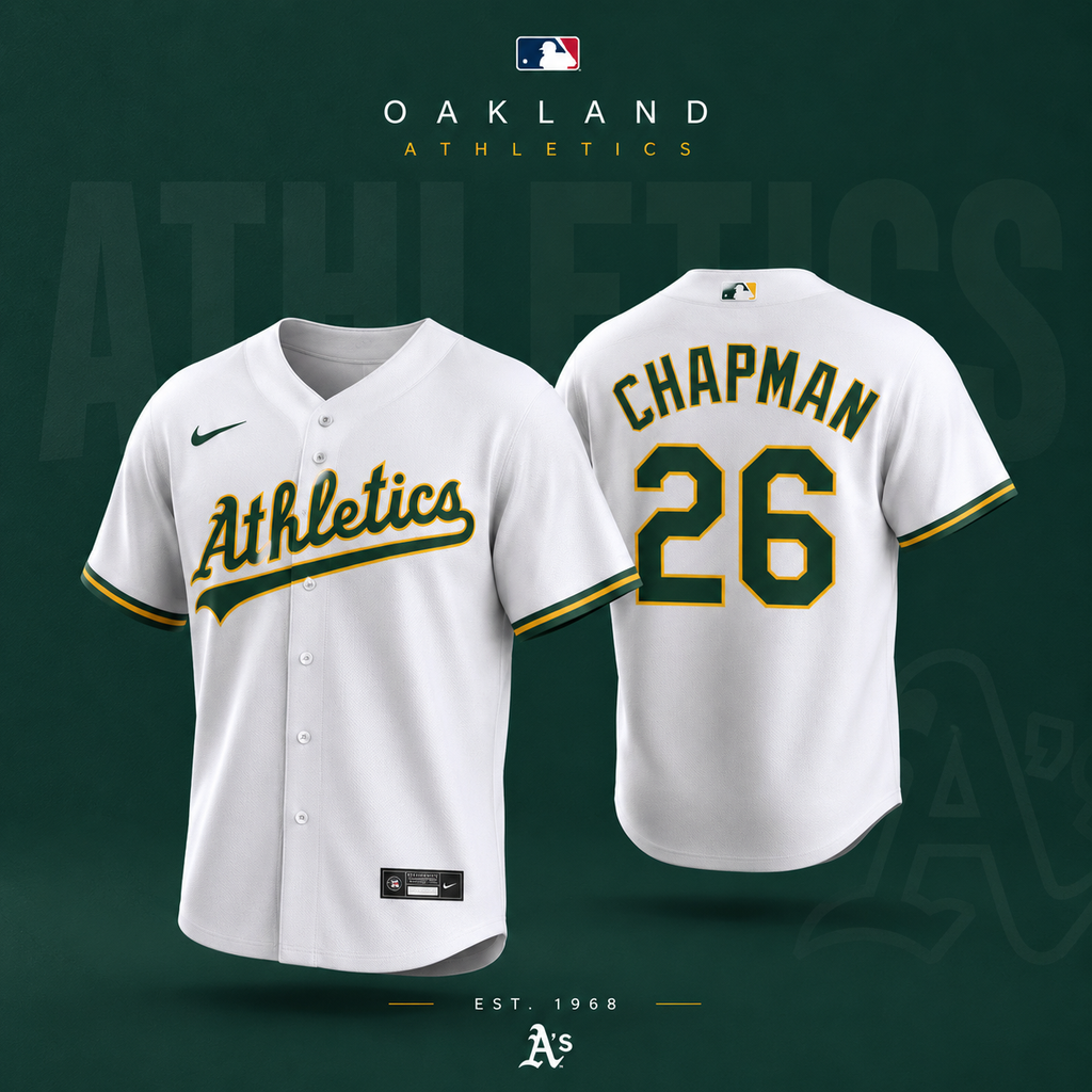 JERSEY MLB ATLETICS OAKLAND