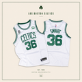 JERSEY NBA LOS BOSTON CELTICS