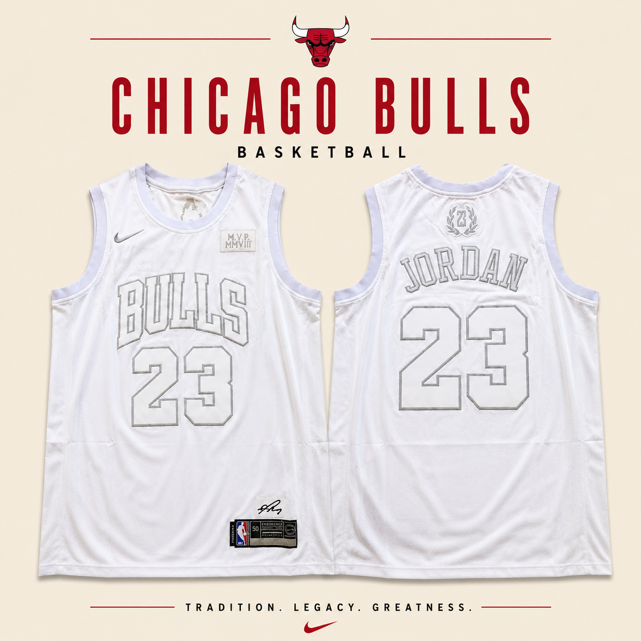 JERSEY NBA CHICAGO BULLS JORDAN 23