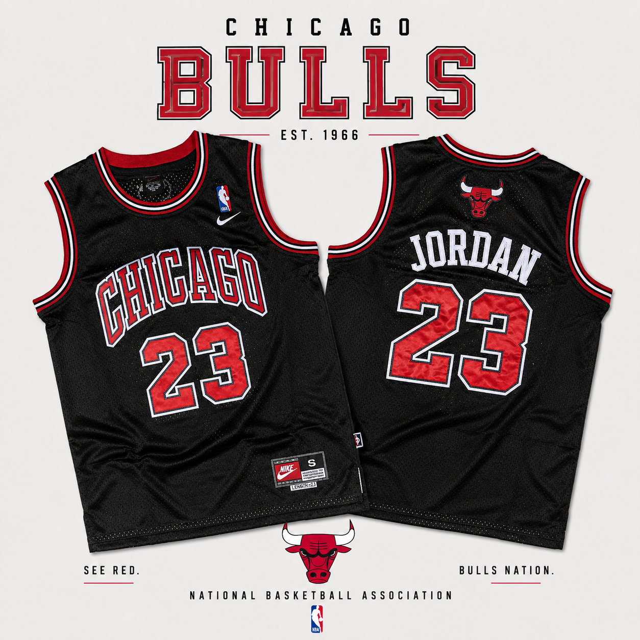 JERSEY NBA CHICAGO BULLS