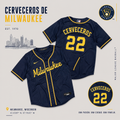 JERSEY MLB CERVECEROS DE MILWAUKEE
