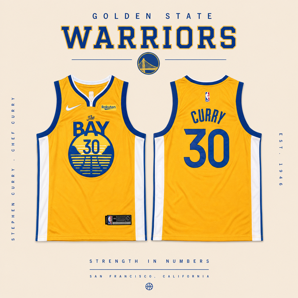 JERSEY NBA GOLDEN STATE WARRIORS