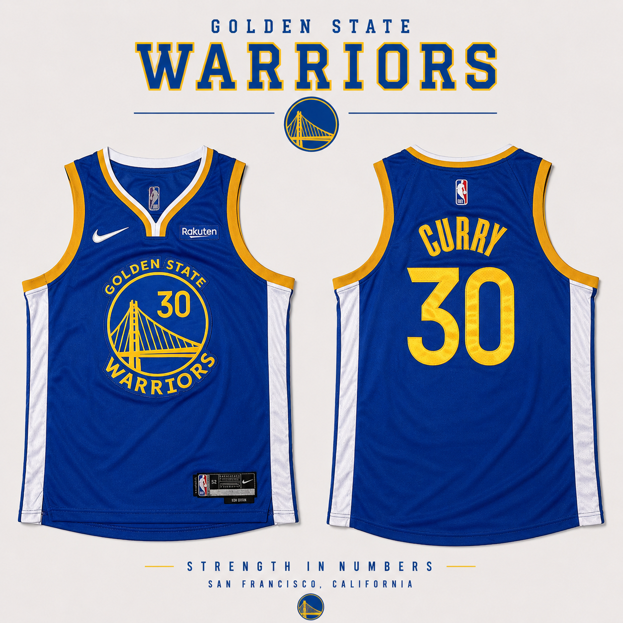 JERSEY NBA GOLDEN STATE WARRIORS
