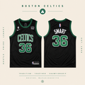 JERSEY NBA LOS BOSTON CELTICS