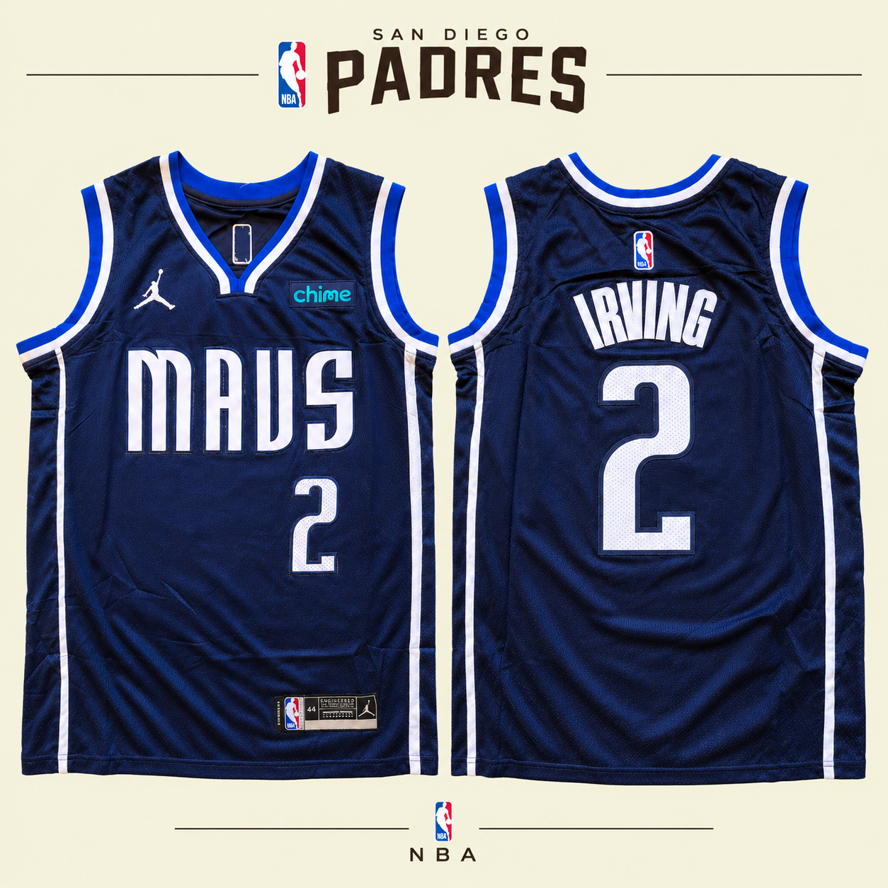 JERSEY NBA DALLAS MAVERICKS IRVING 2