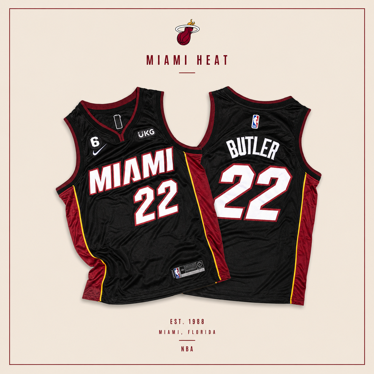 JERSEY NBA MIAMI HEAT