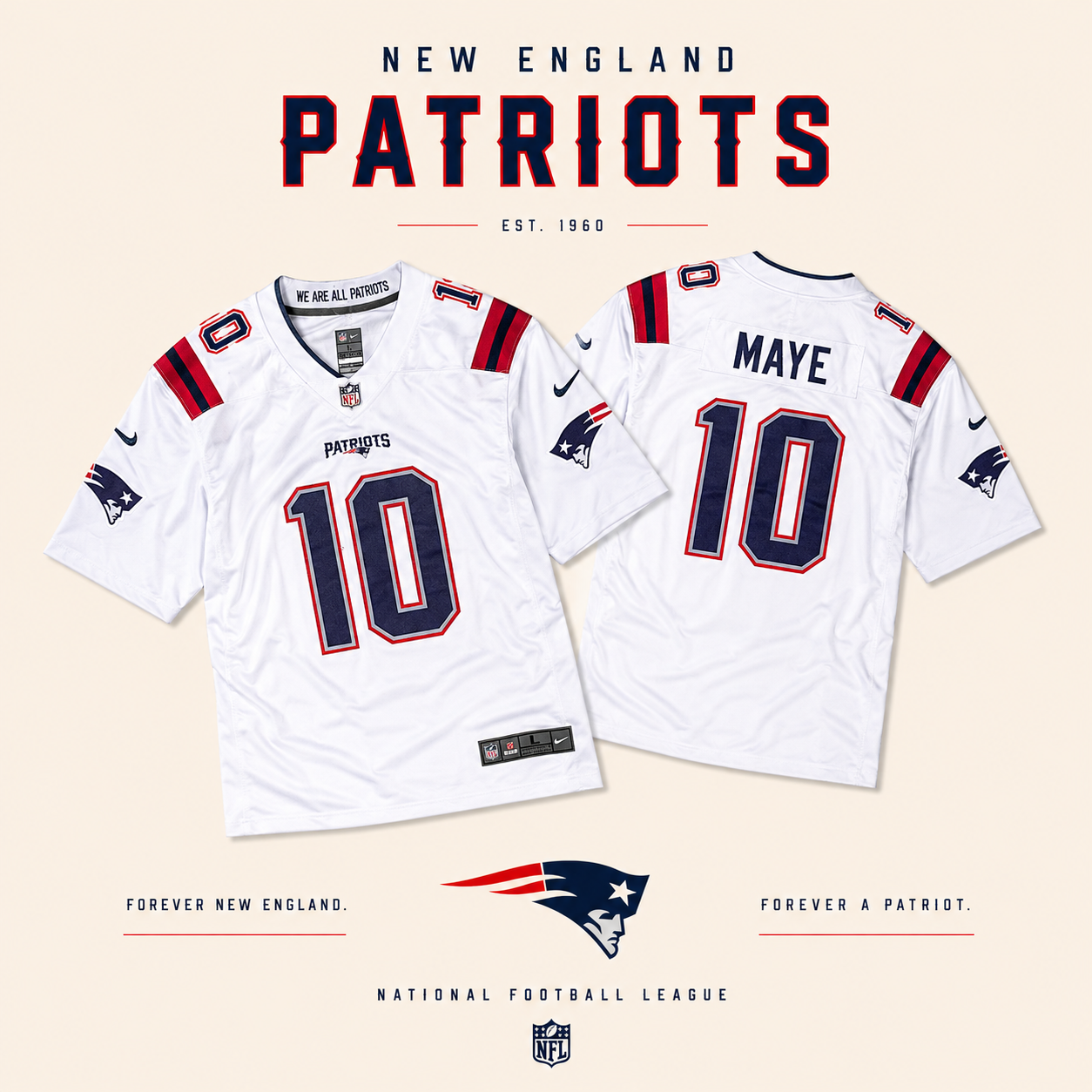 JERSEY NFL NEW ENGLAND PATRIOTS