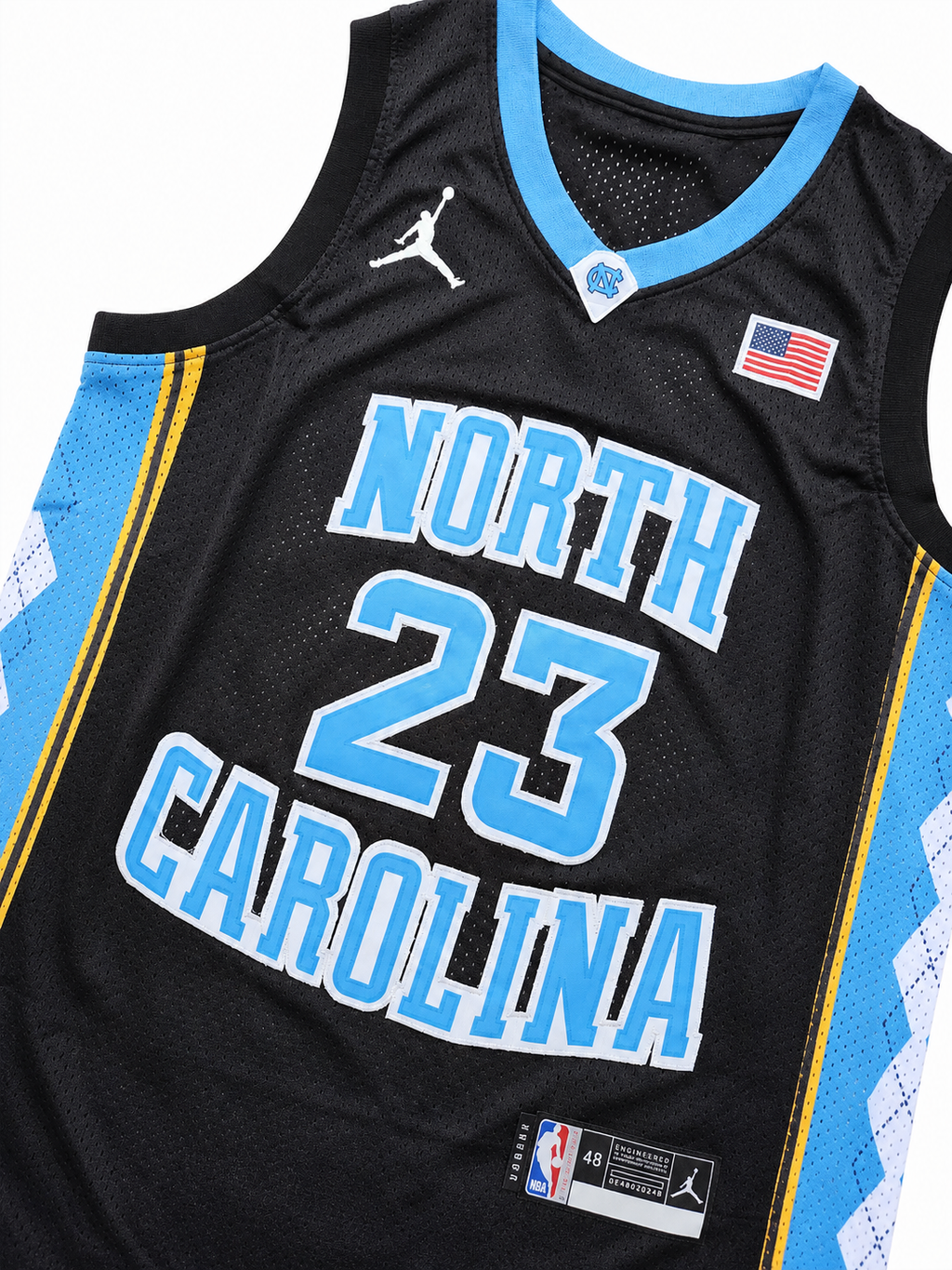 JERSEY NBA NORTH CAROLINA JORDAN 23
