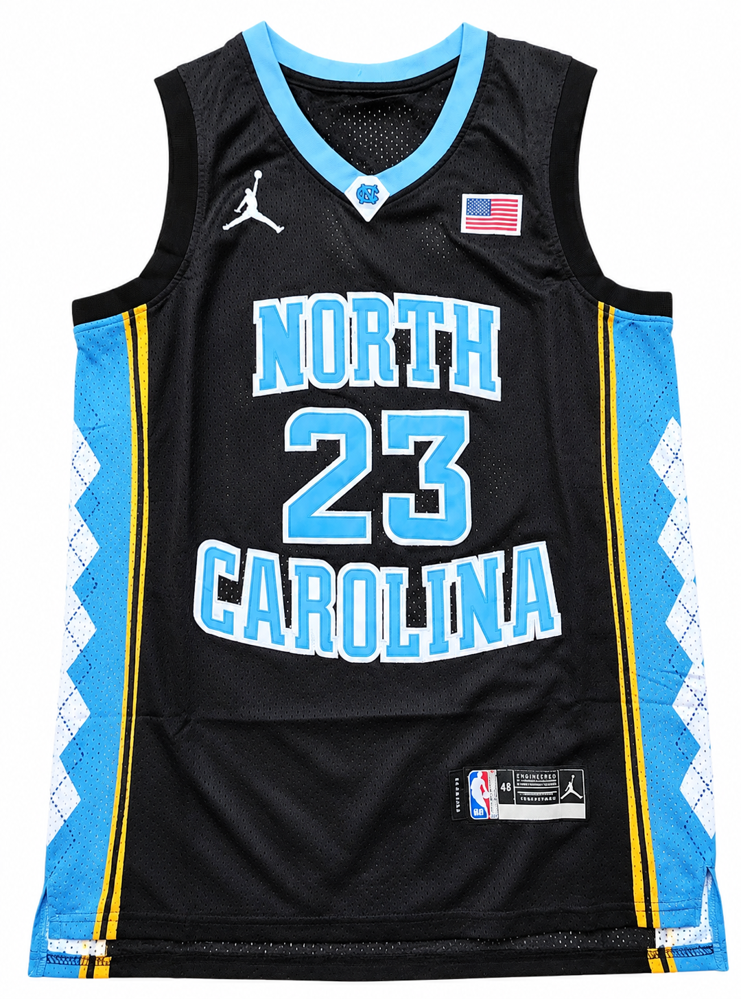 JERSEY NBA NORTH CAROLINA JORDAN 23