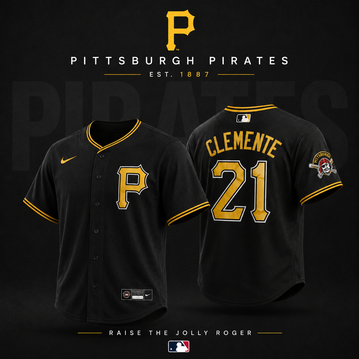 JERSEY MLB PIRATAS DE PITTSBURGH