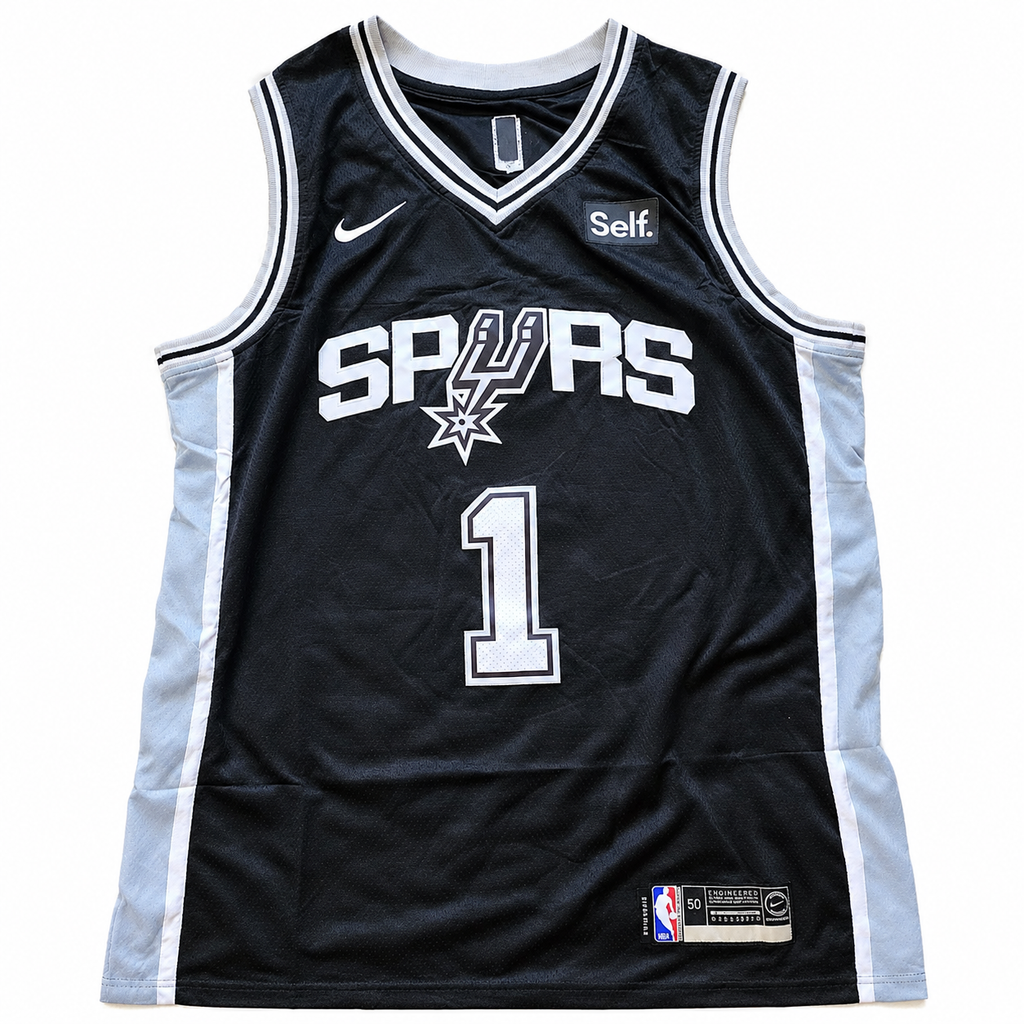 JERSEY NBA SAN ANTONIO SPURS WEMBANYAMA 1