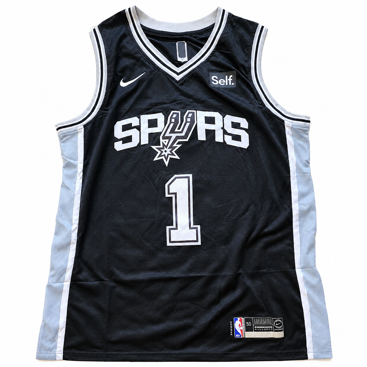 JERSEY NBA SAN ANTONIO SPURS WEMBANYAMA 1