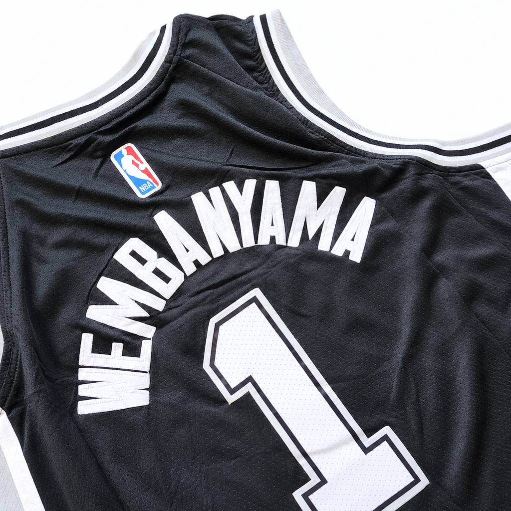 JERSEY NBA SAN ANTONIO SPURS WEMBANYAMA 1