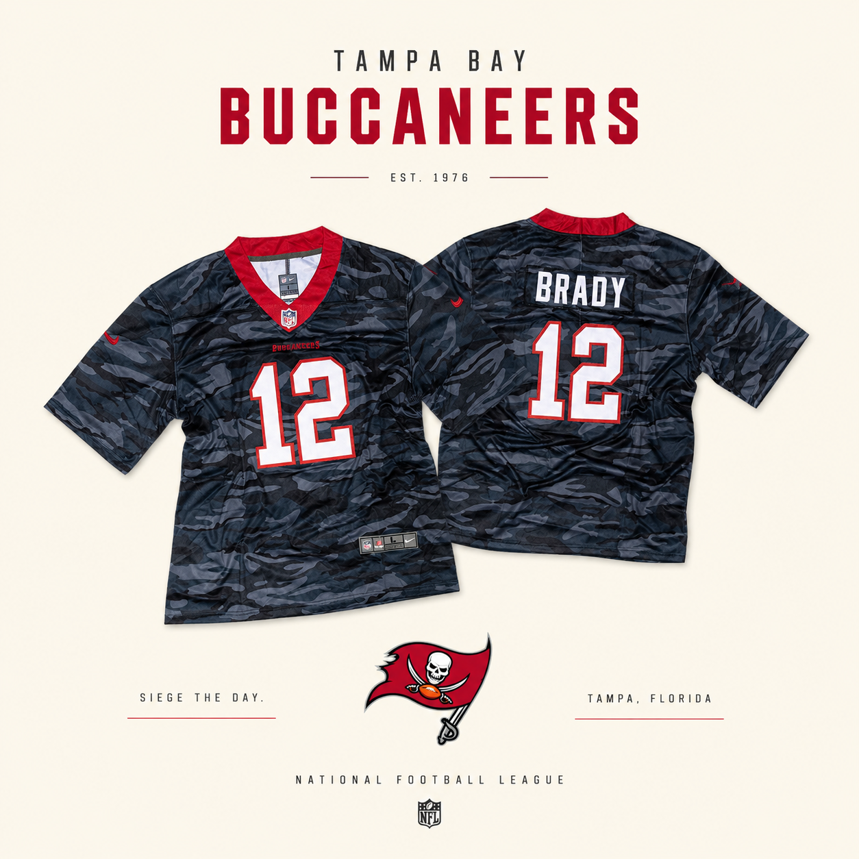 JERSEY NFL TAMPA BAY BUCANEROS