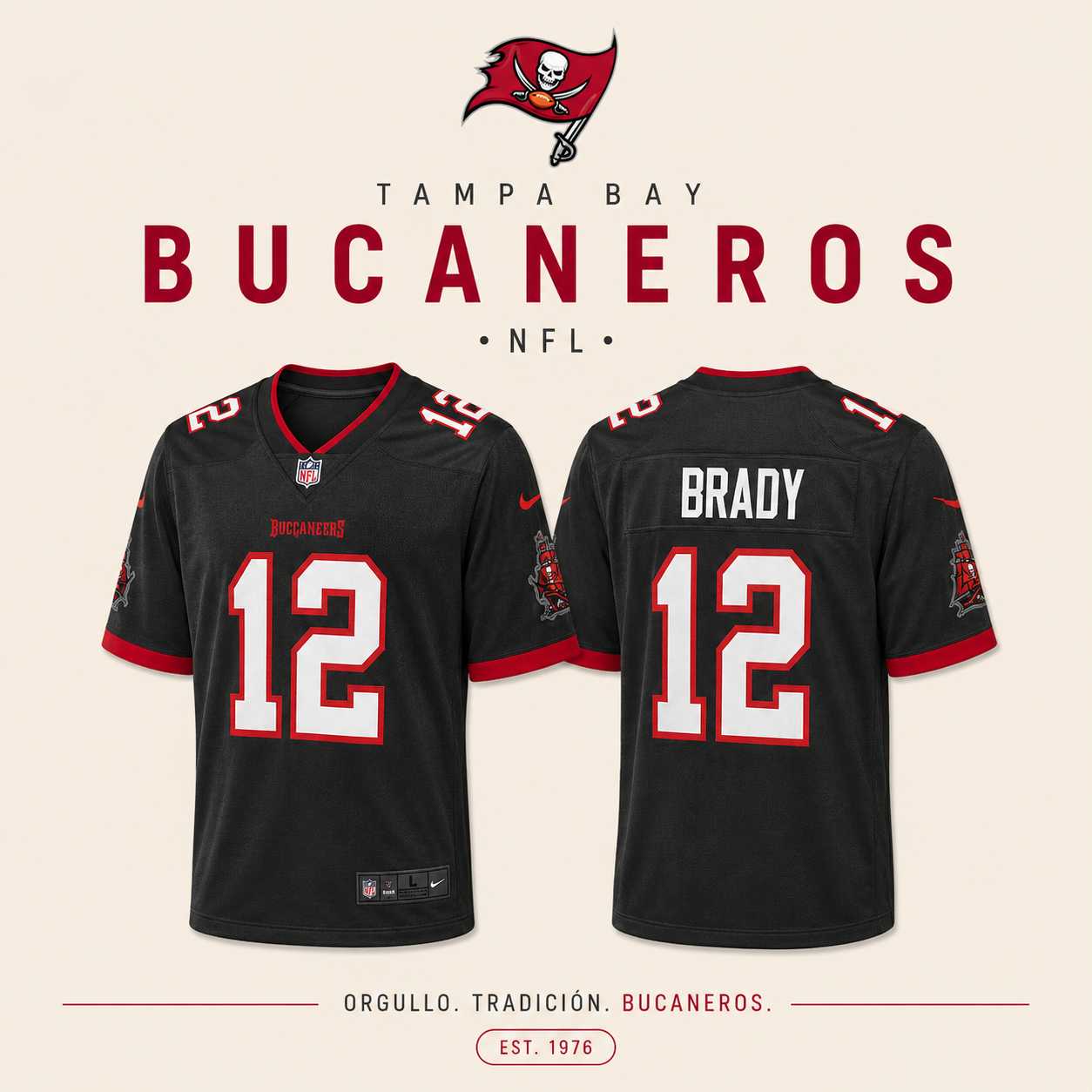JERSEY NFL TAMPA BAY BUCANEROS