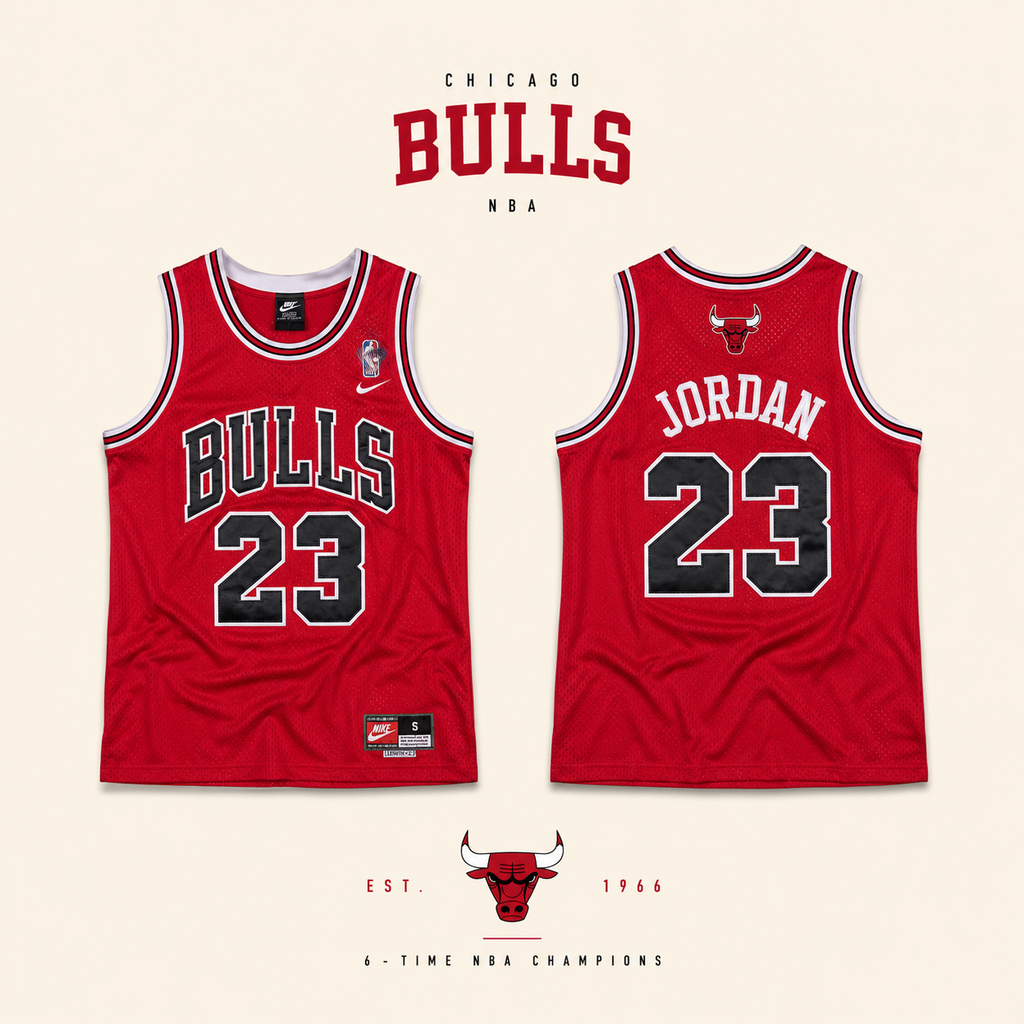 JERSEY NBA CHICAGO BULLS
