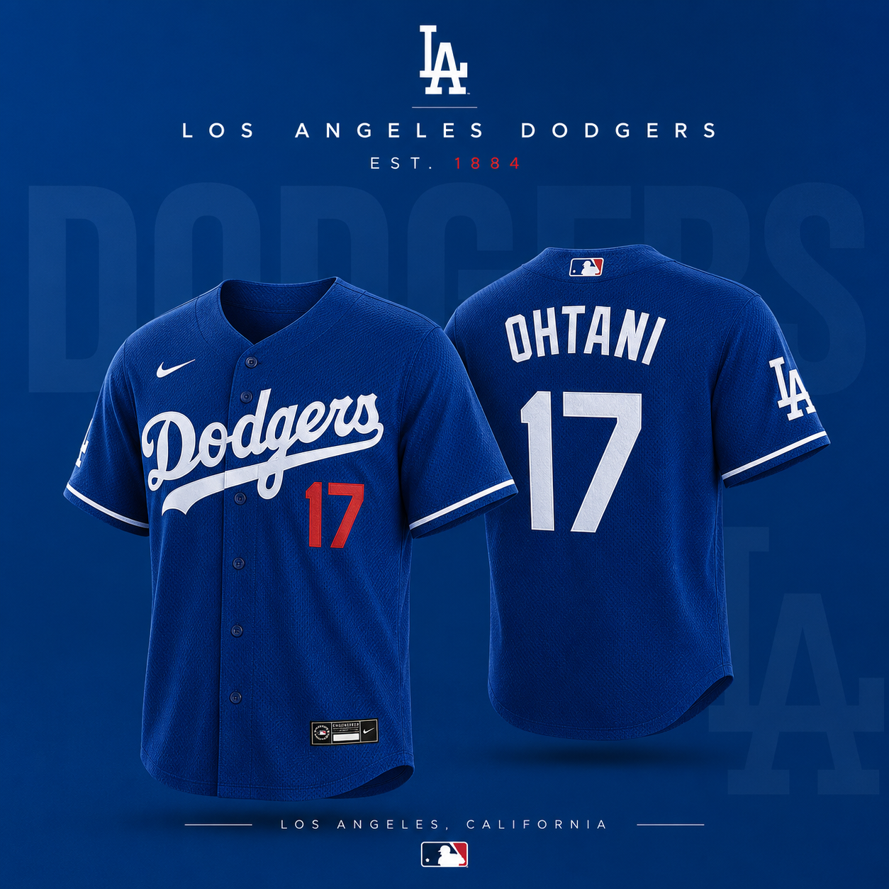 JERSEY MLB ANGELES DODGERS