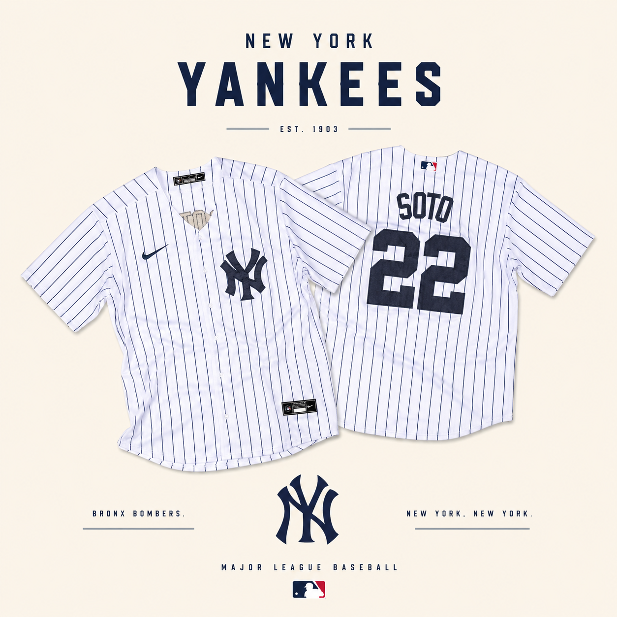 JERSEY MLB NEW YORK YANKEES