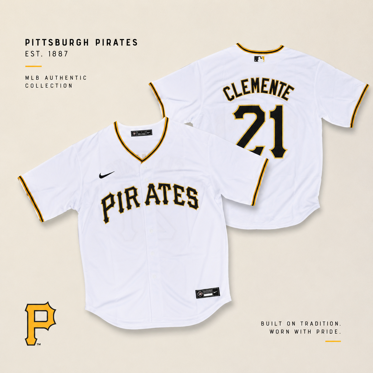 JERSEY MLB PIRATAS DE PITTSBURGH