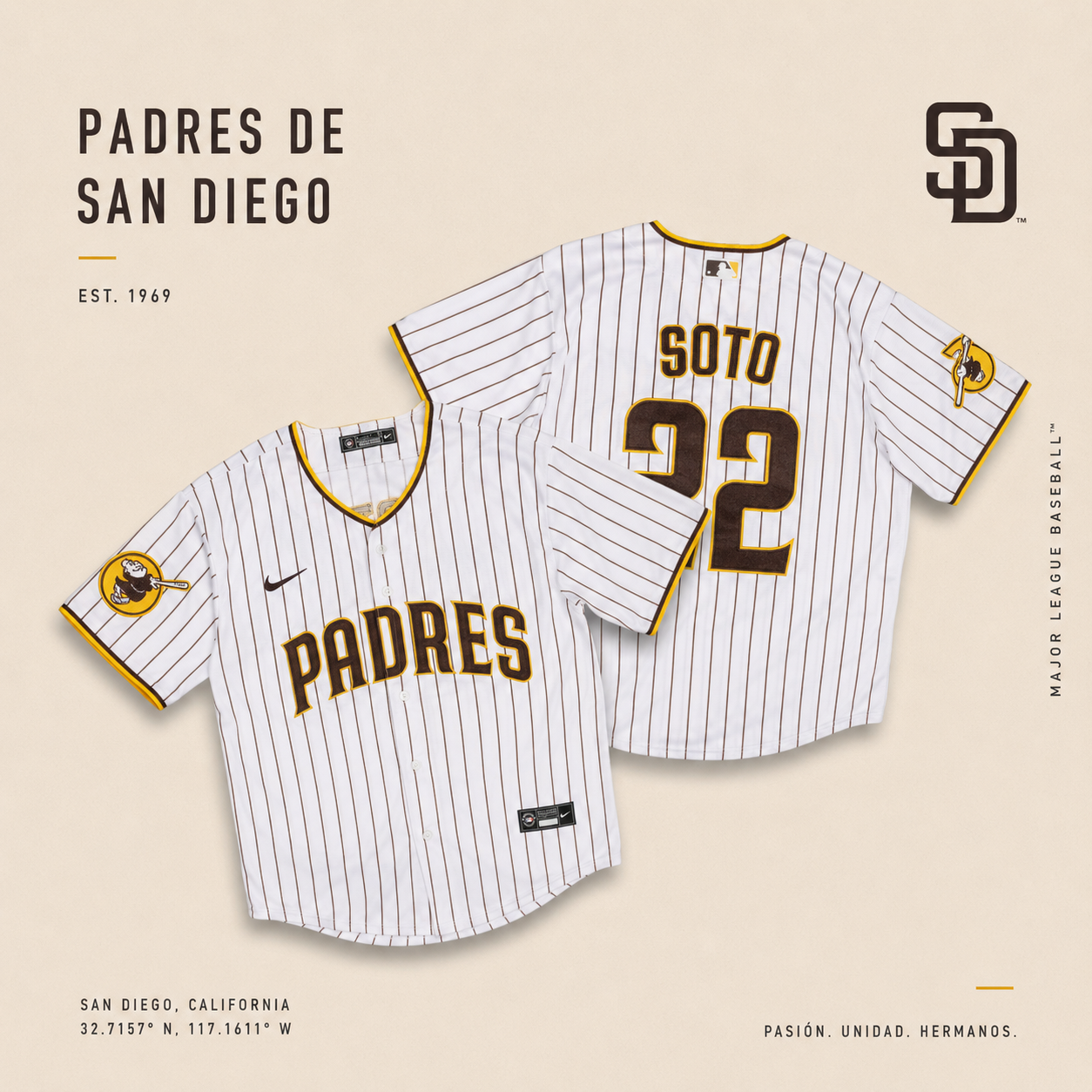 JERSEY MLB PADRES DE SAN DIEGO