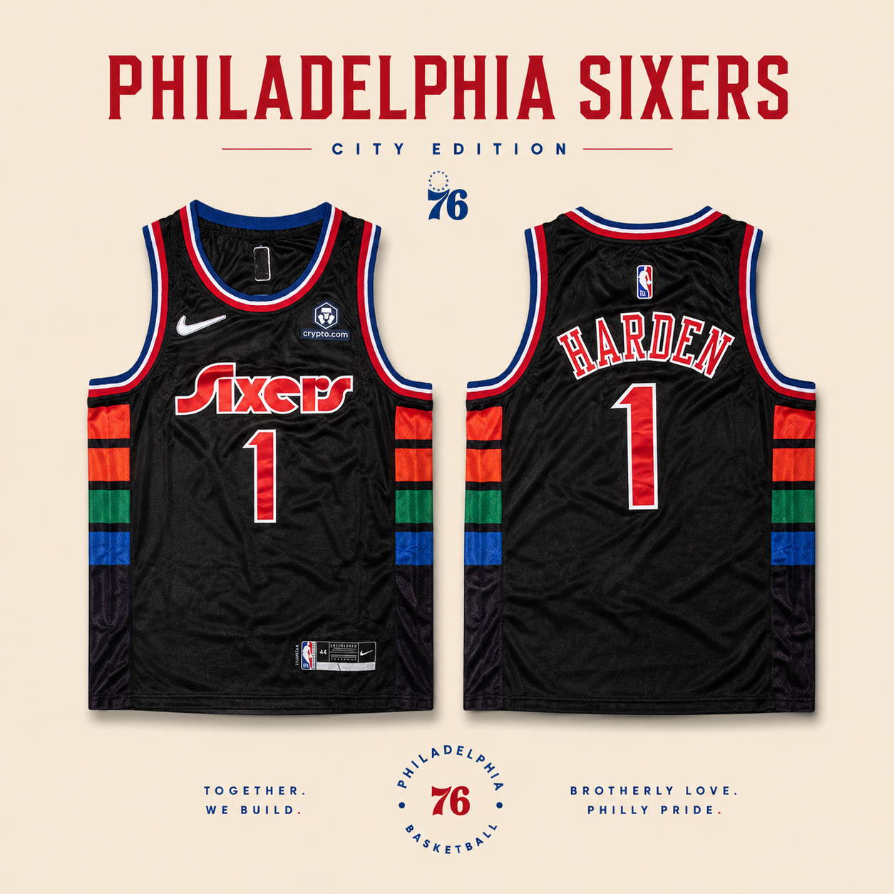 JERSEY NBA SIXERS PHILADELPHIA